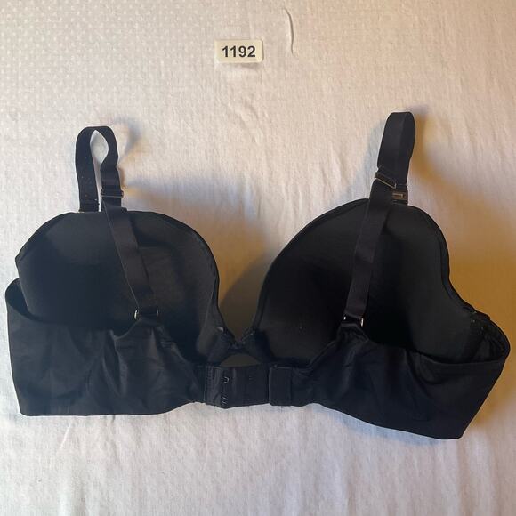 Body By Victoria Wired Bra size 38D, Solid Black, Smooth and Silky - Picture 5 of 8